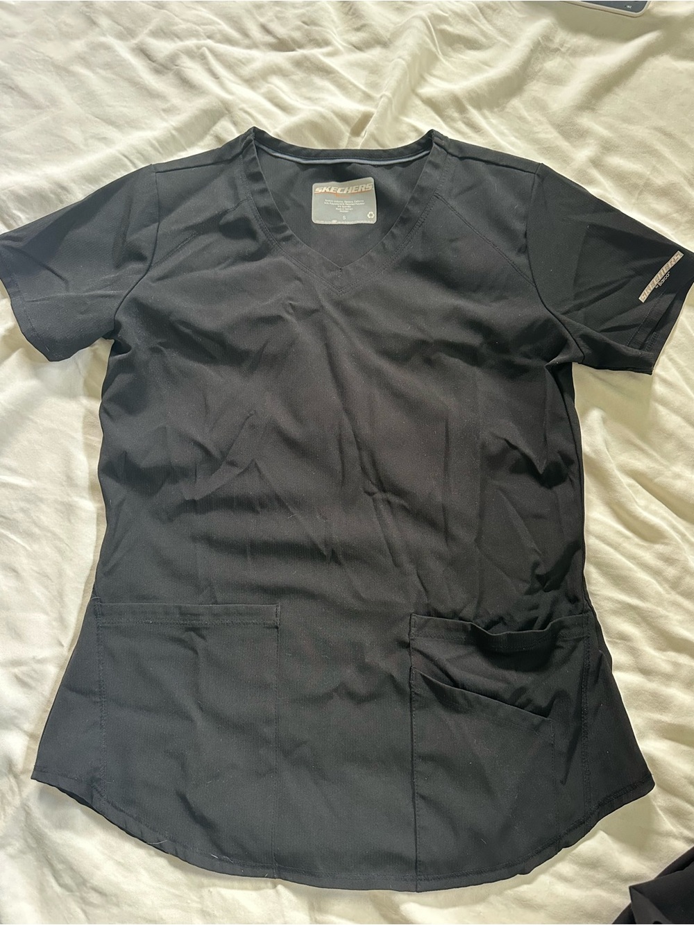 Skechers Black Scrub Set